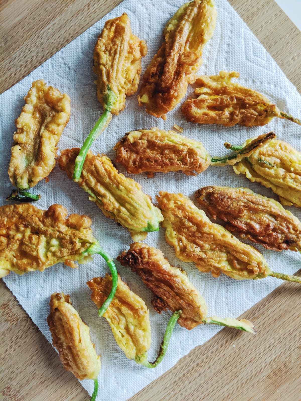 Fried Zucchini Flowers