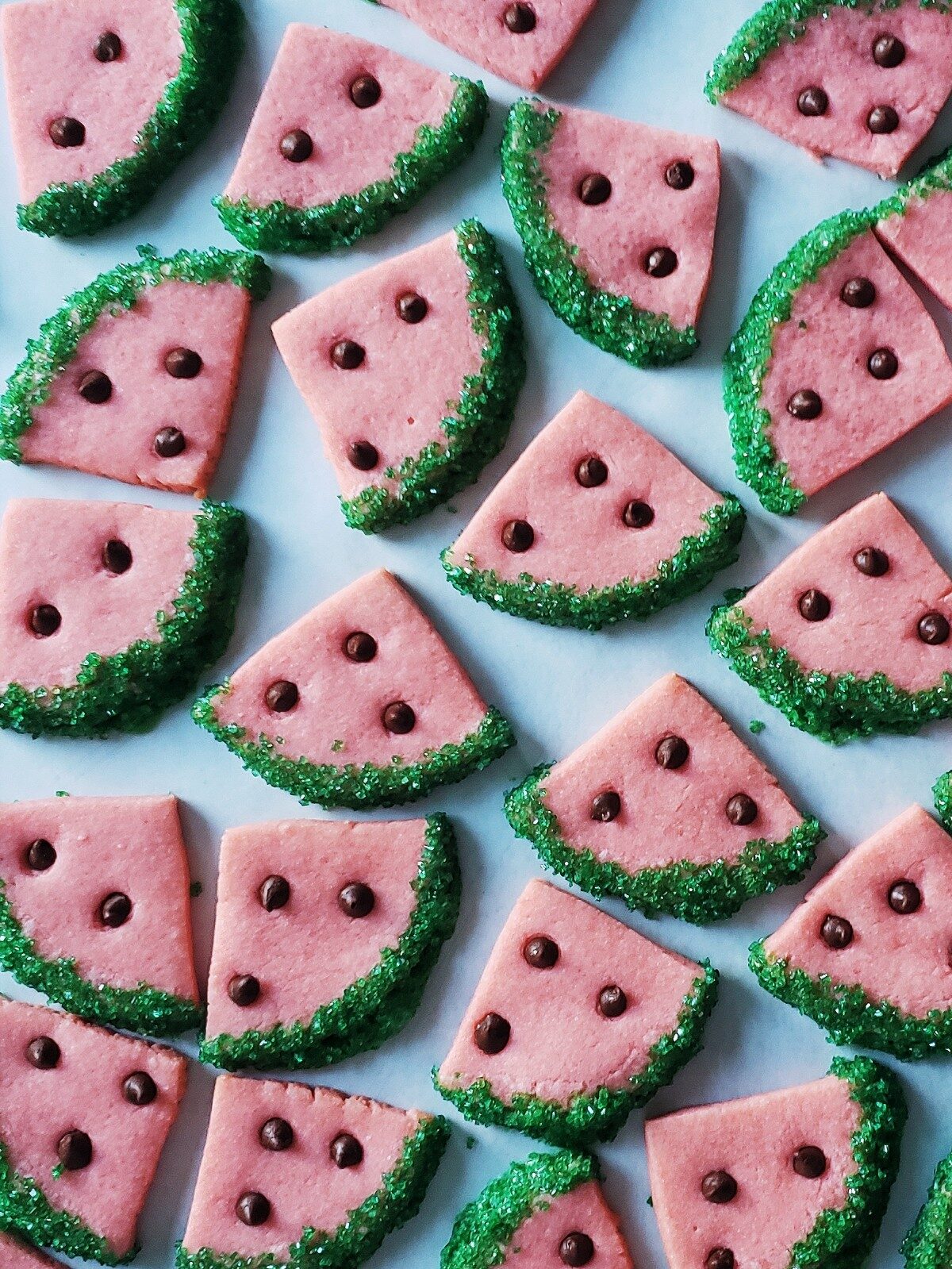 Watermelon Sugar Cookies