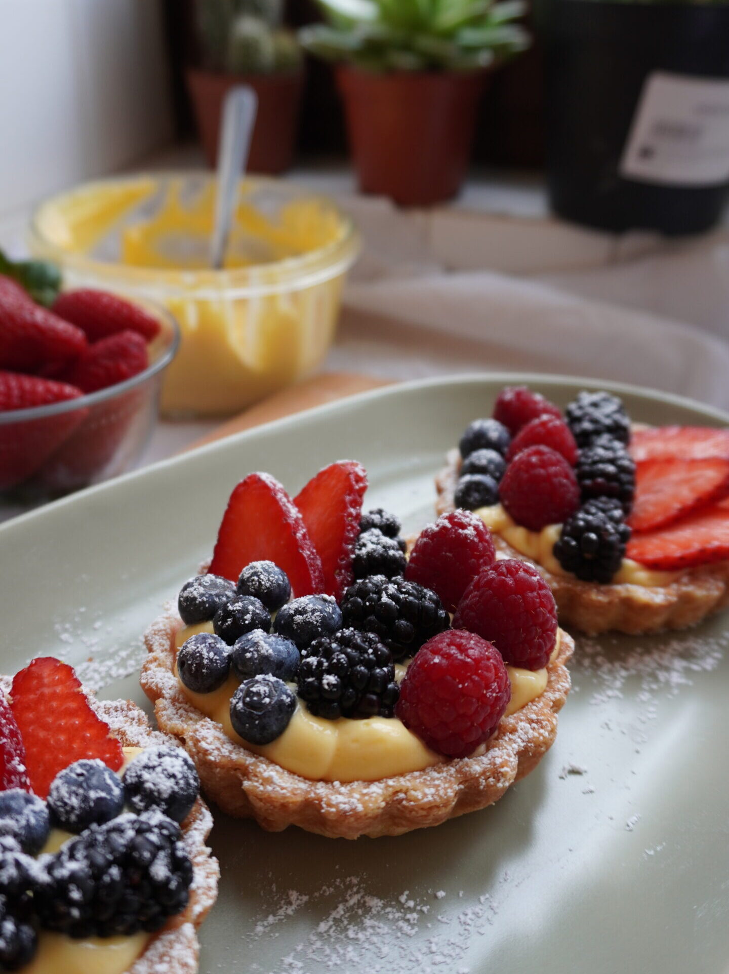 Fresh Berry Tarts