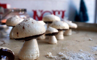 Meringue Mushrooms